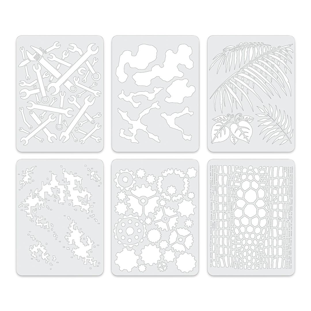 Open in modal - Iwata Artool Freehand Template - Set of 6, Kustom FX 4 Mini