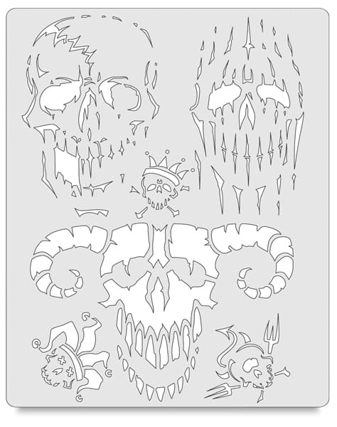 Open in modal - Curse of the Skull Master Evil Horde Template