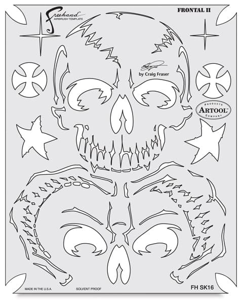 Open in modal - Return of Skull Master Frontal II Template