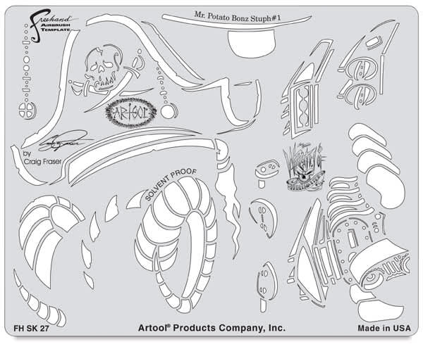 Open in modal - Wrath of Skull Master Mr. Potato Bonz Stuph #1 Template