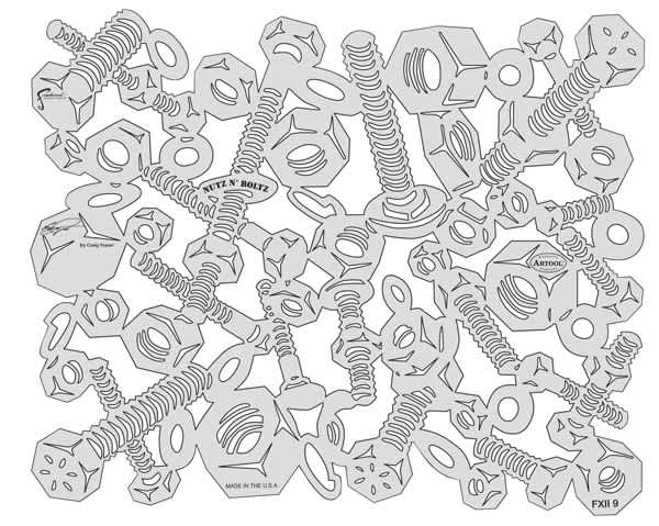 Open in modal - Kustom FX II Nutz N' Bolts Template