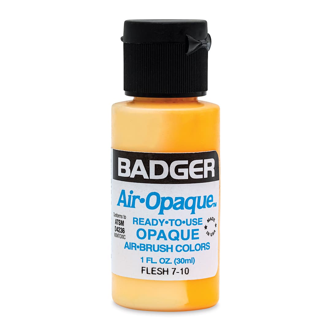 Open in modal - Badger Air-Opaque Airbrush Color - 1 oz, Flesh - front