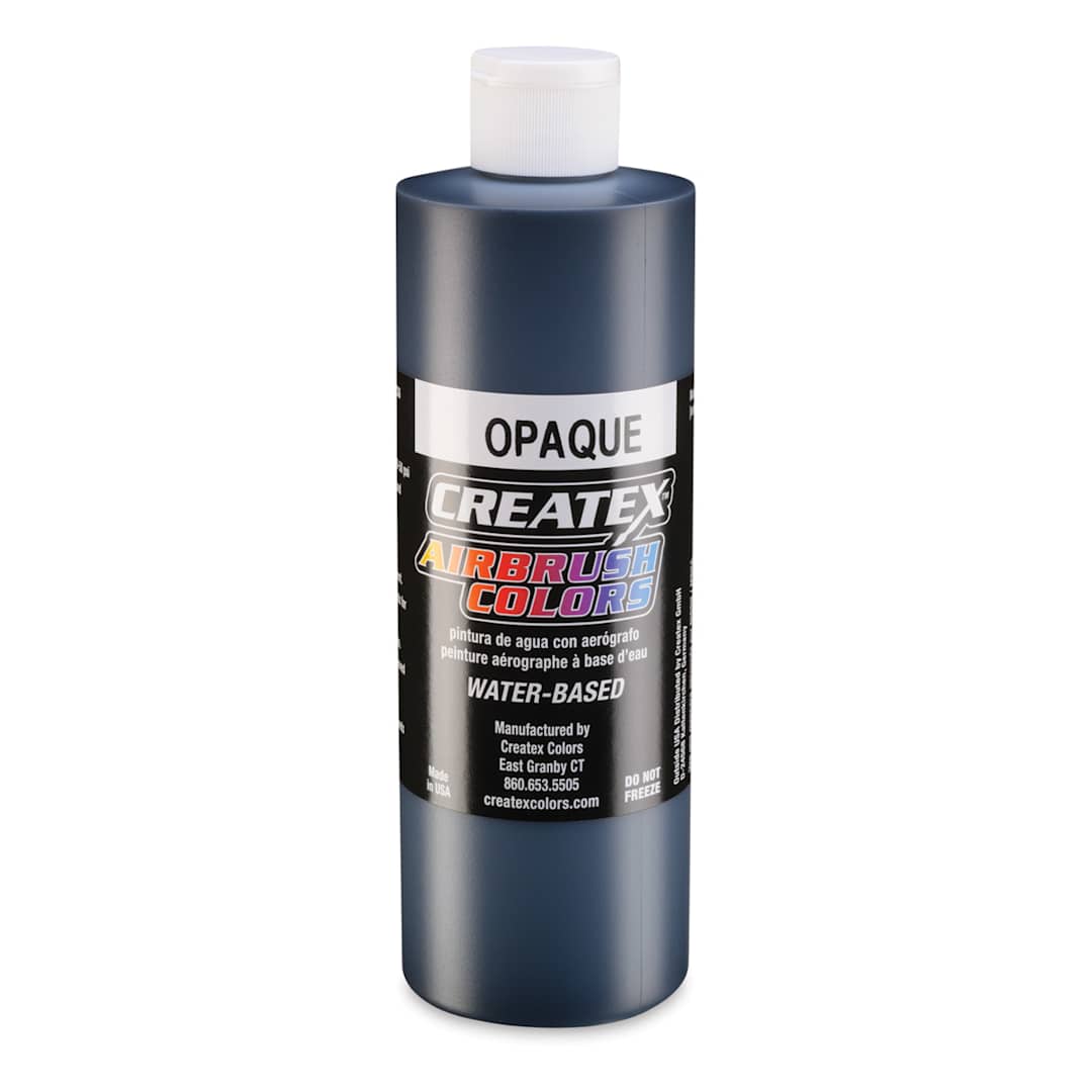 Open in modal - Createx Airbrush Color - 16 oz, Opaque Black