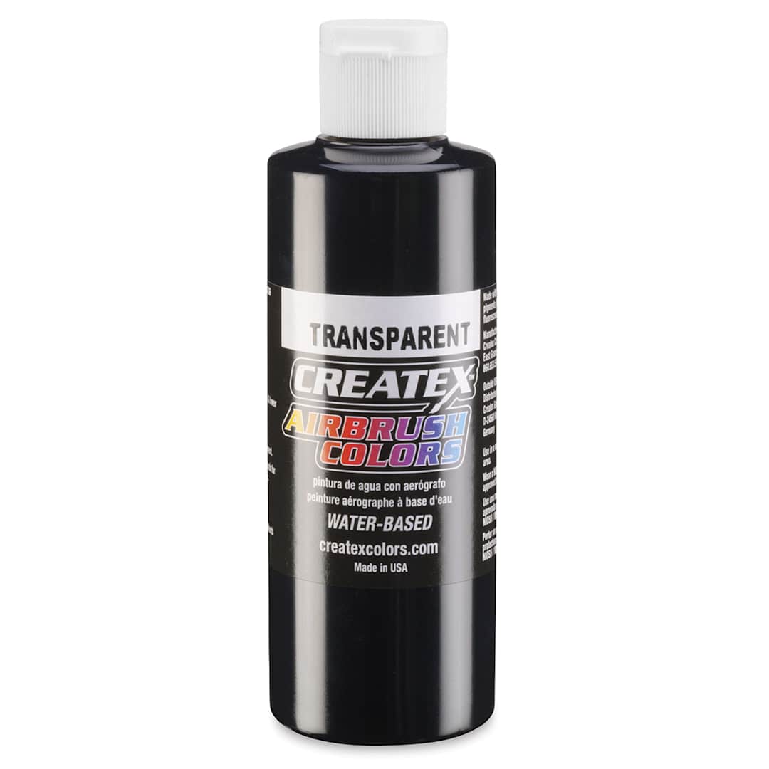 Open in modal - Createx Airbrush Color - 4 oz, Transparent Black