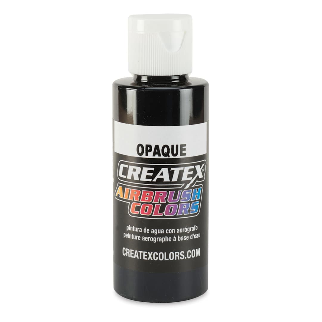 Open in modal - Createx Airbrush Color - 2 oz, Opaque Black