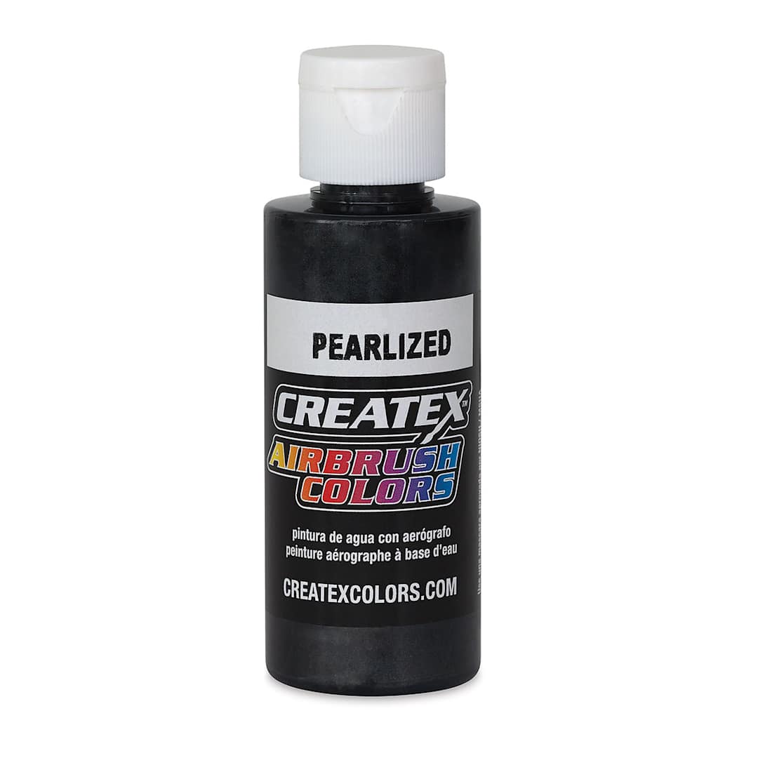 Open in modal - Createx Airbrush Color - 2 oz, Pearl Black