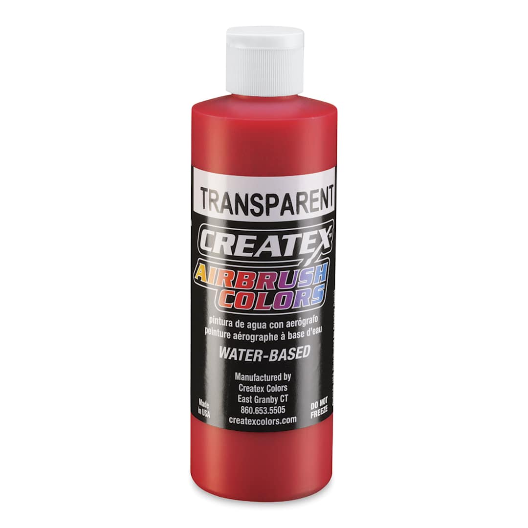 Open in modal - Createx Airbrush Color - 8 oz, Transparent Brite Red