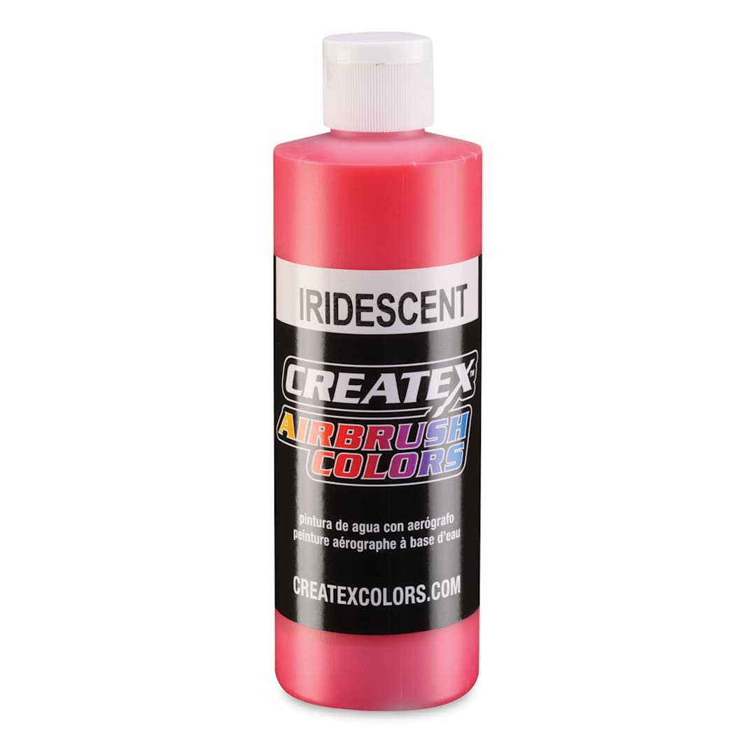 Open in modal - Createx Airbrush Color - 8 oz, Iridescent Red