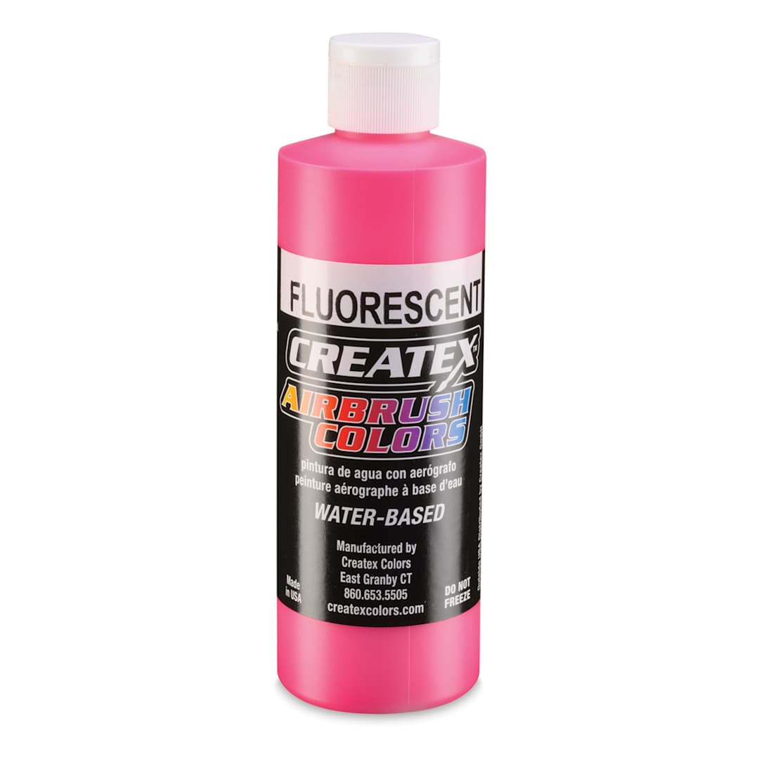 Open in modal - Createx Airbrush Color - 8 oz, Fluorescent Magenta