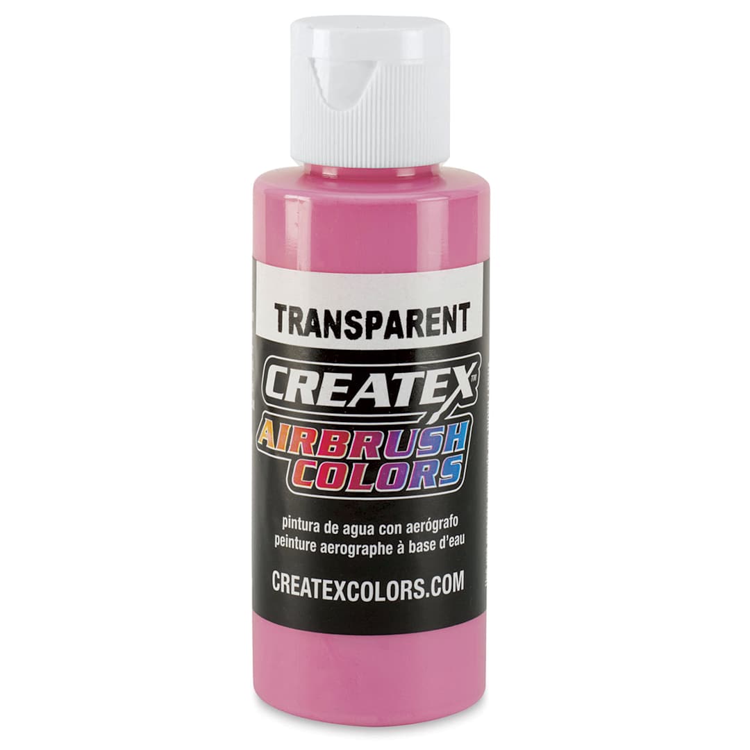 Open in modal - Createx Airbrush Color - 2 oz, Transparent Flamingo Pink