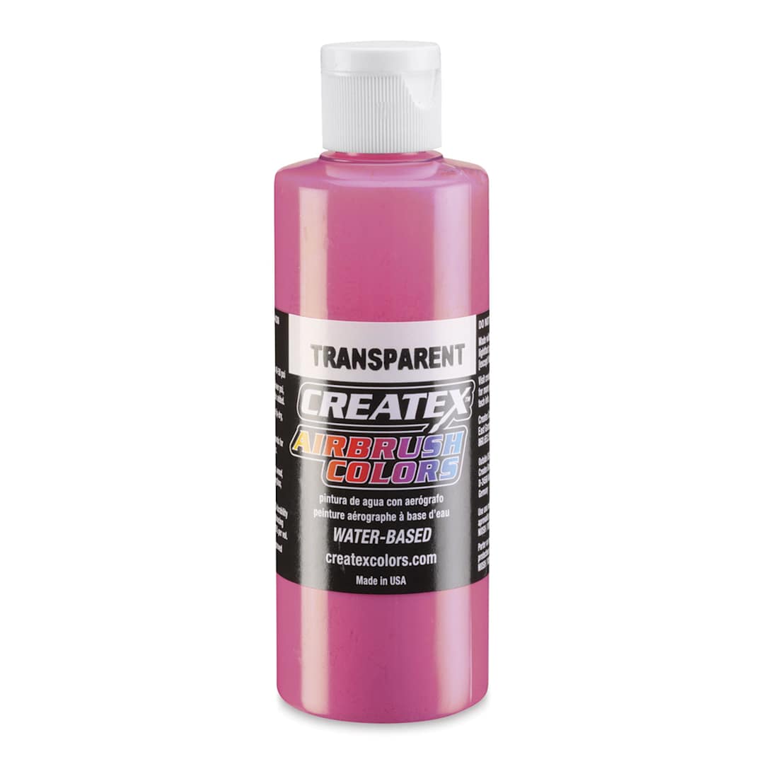 Open in modal - Createx Airbrush Color - 4 oz, Transparent Flamingo Pink