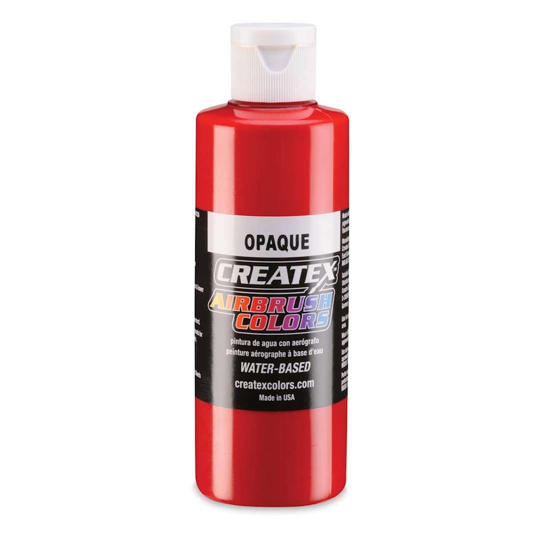 Open in modal - Createx Airbrush Color - 4 oz, Opaque Red