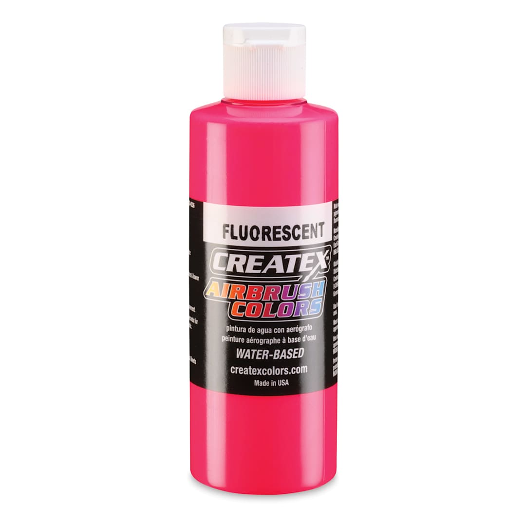 Open in modal - Createx Airbrush Color - 4 oz, Fluorescent Hot Pink