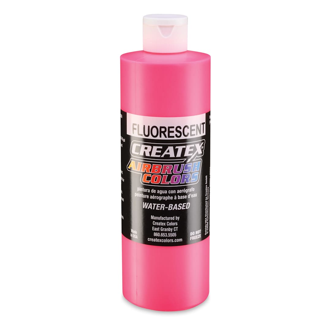 Open in modal - Createx Airbrush Color - 16 oz, Fluorescent Hot Pink