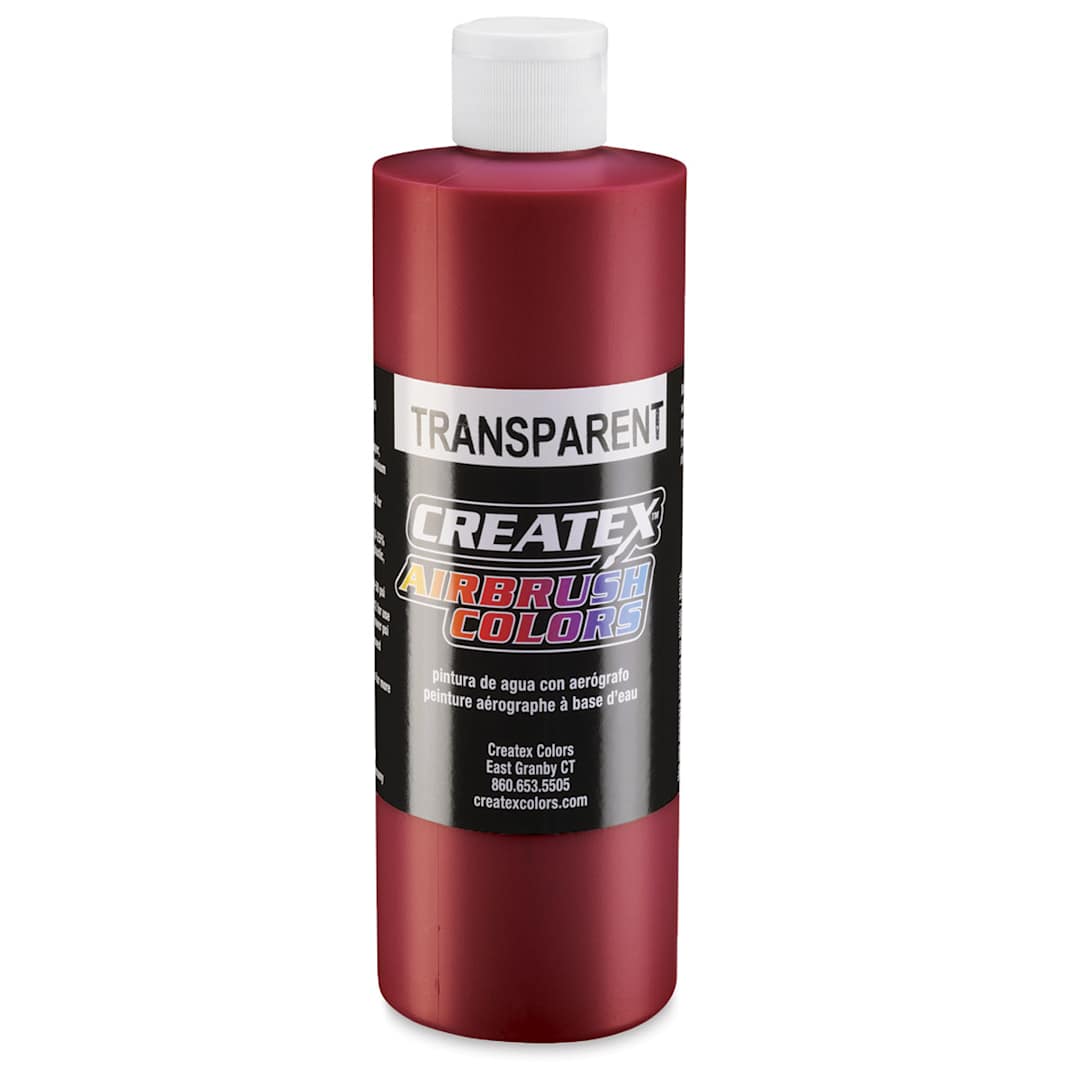 Open in modal - Createx Airbrush Color - 16 oz, Transparent Deep Red