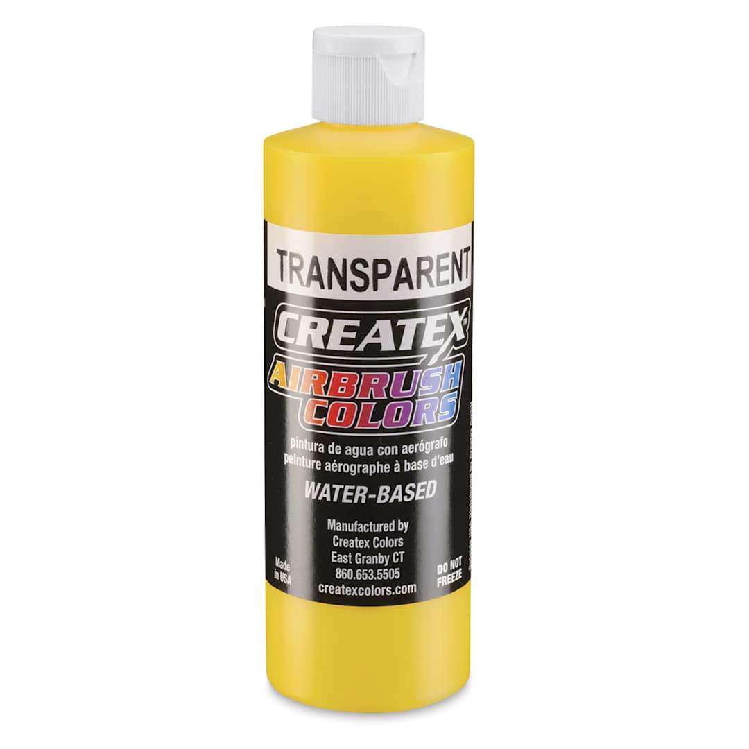 Open in modal - Createx Airbrush Color - 8 oz, Transparent Brite Yellow