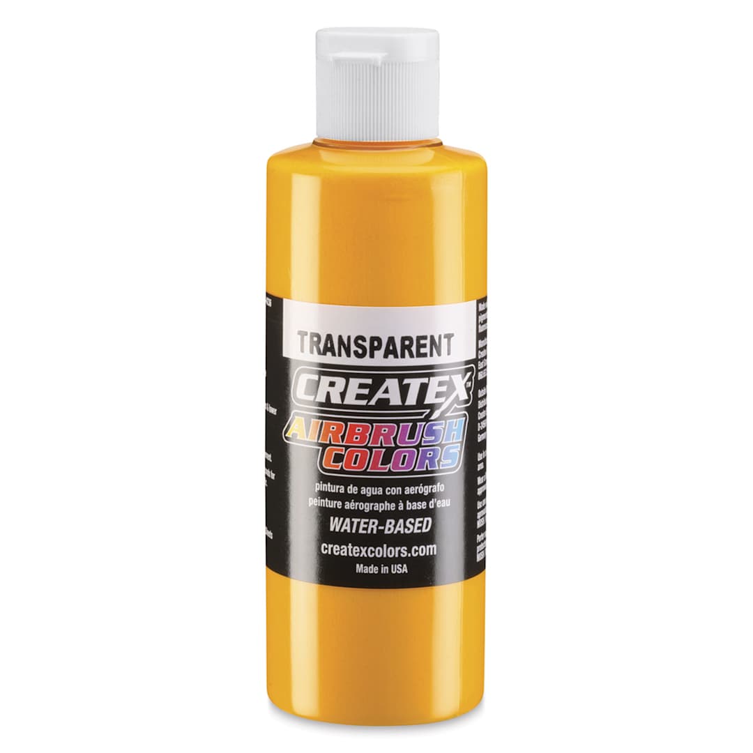 Open in modal - Createx Airbrush Color - 4 oz, Transparent Canary Yellow