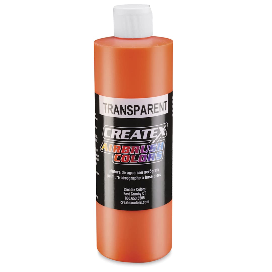 Open in modal - Createx Airbrush Color - 16 oz, Transparent Orange
