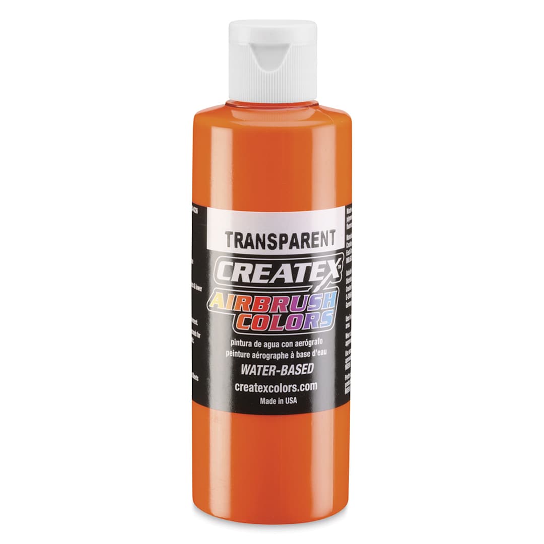 Open in modal - Createx Airbrush Color - 4 oz, Transparent Orange