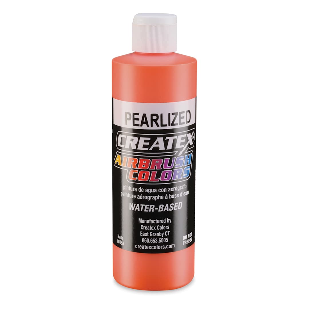 Open in modal - Createx Airbrush Color - 8 oz, Pearl Tangerine