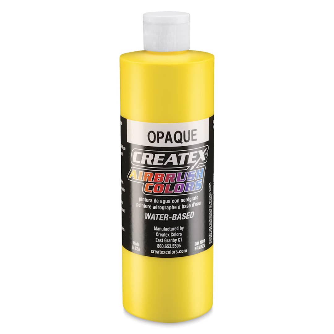 Open in modal - Createx Airbrush Color - 16 oz, Opaque Yellow