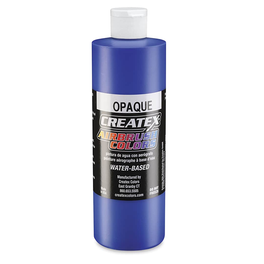 Open in modal - Createx Airbrush Color - 16 oz, Opaque Blue