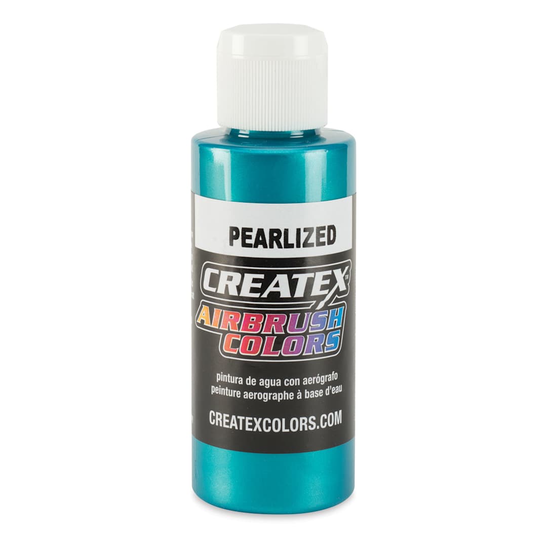 Open in modal - Createx Airbrush Color - 2 oz, Pearl Turquoise