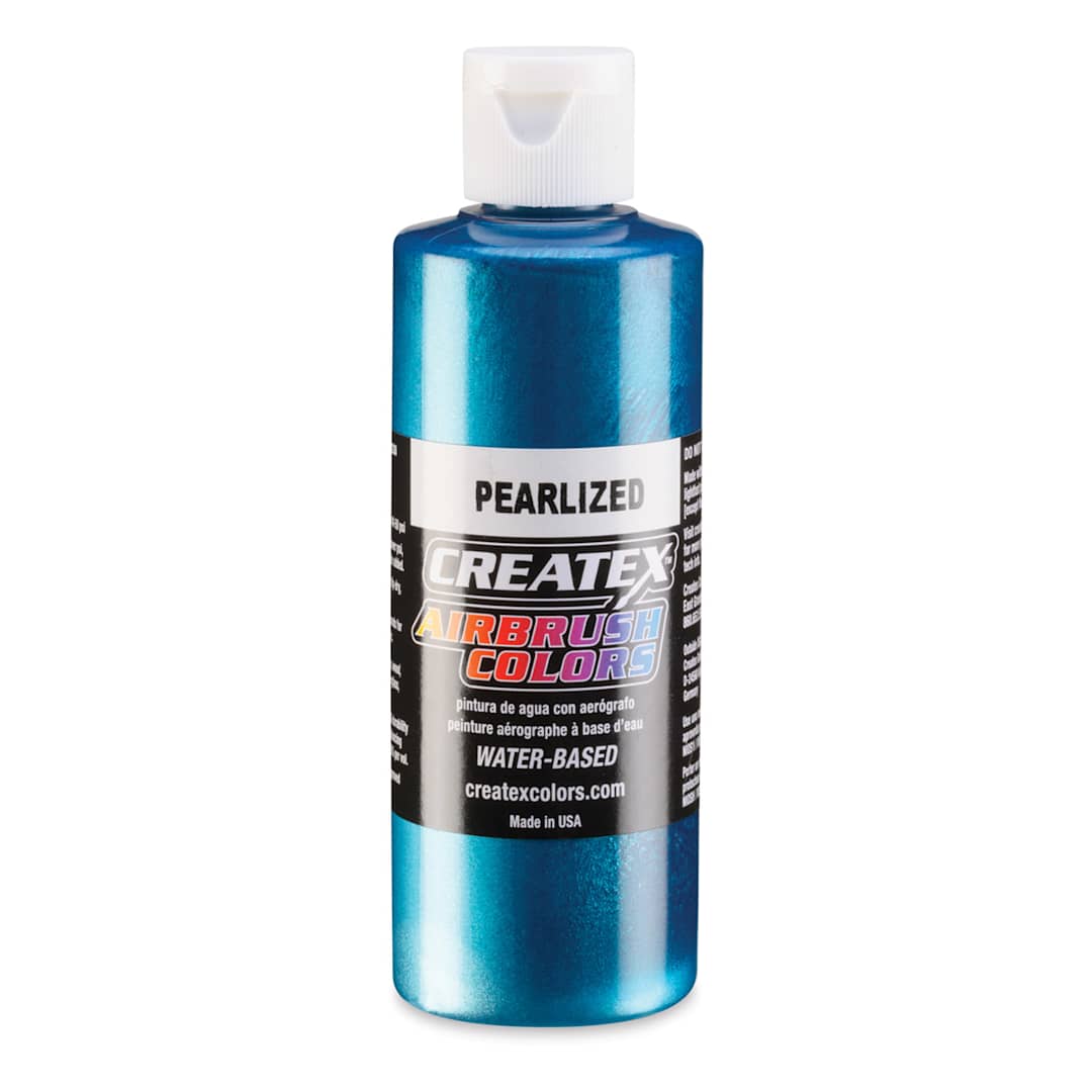 Open in modal - Createx Airbrush Color - 4 oz, Pearl Turquoise