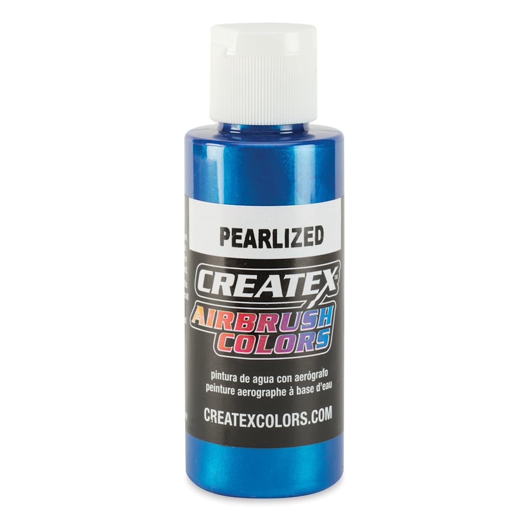 Open in modal - Createx Airbrush Color - 2 oz, Pearl Blue