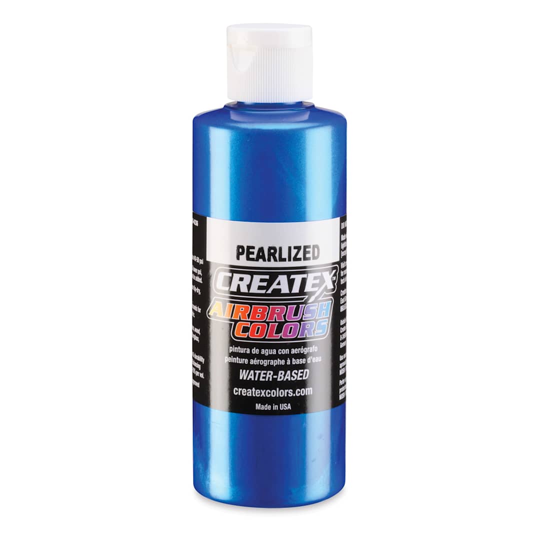 Open in modal - Createx Airbrush Color - 4 oz, Pearl Blue