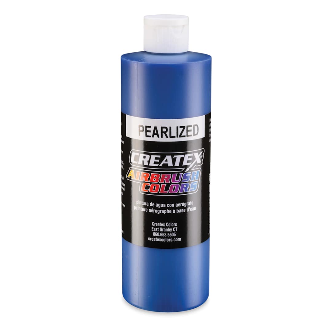 Open in modal - Createx Airbrush Color - 16 oz, Pearl Blue