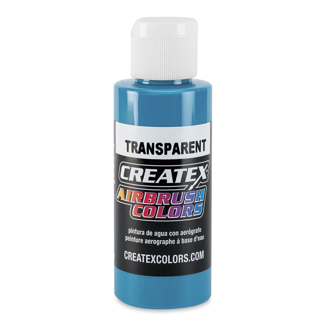 Open in modal - Createx Airbrush Color - 2 oz, Transparent Turquoise