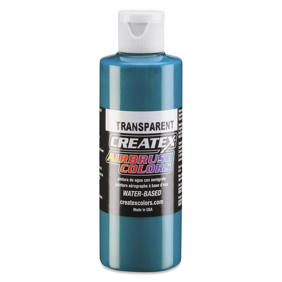 Open in modal - Createx Airbrush Color - 4 oz, Transparent Aqua