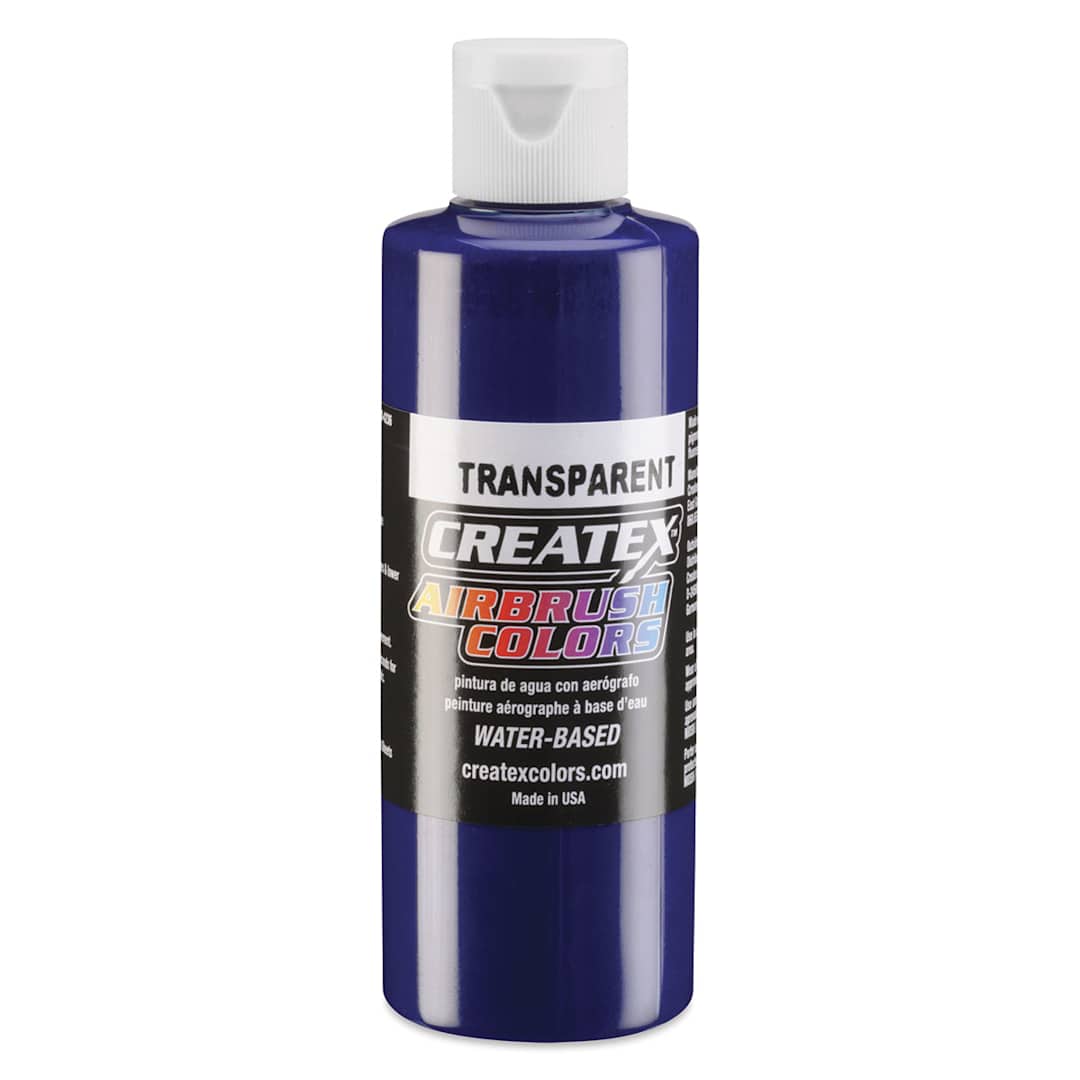 Open in modal - Createx Airbrush Color - 4 oz, Transparent Brite Blue