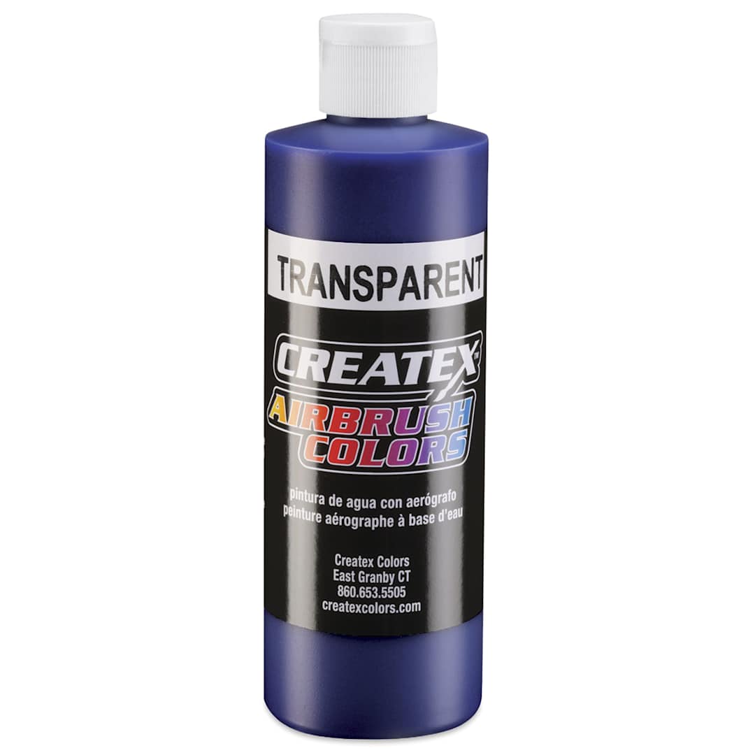 Open in modal - Createx Airbrush Color - 8 oz, Transparent Brite Blue