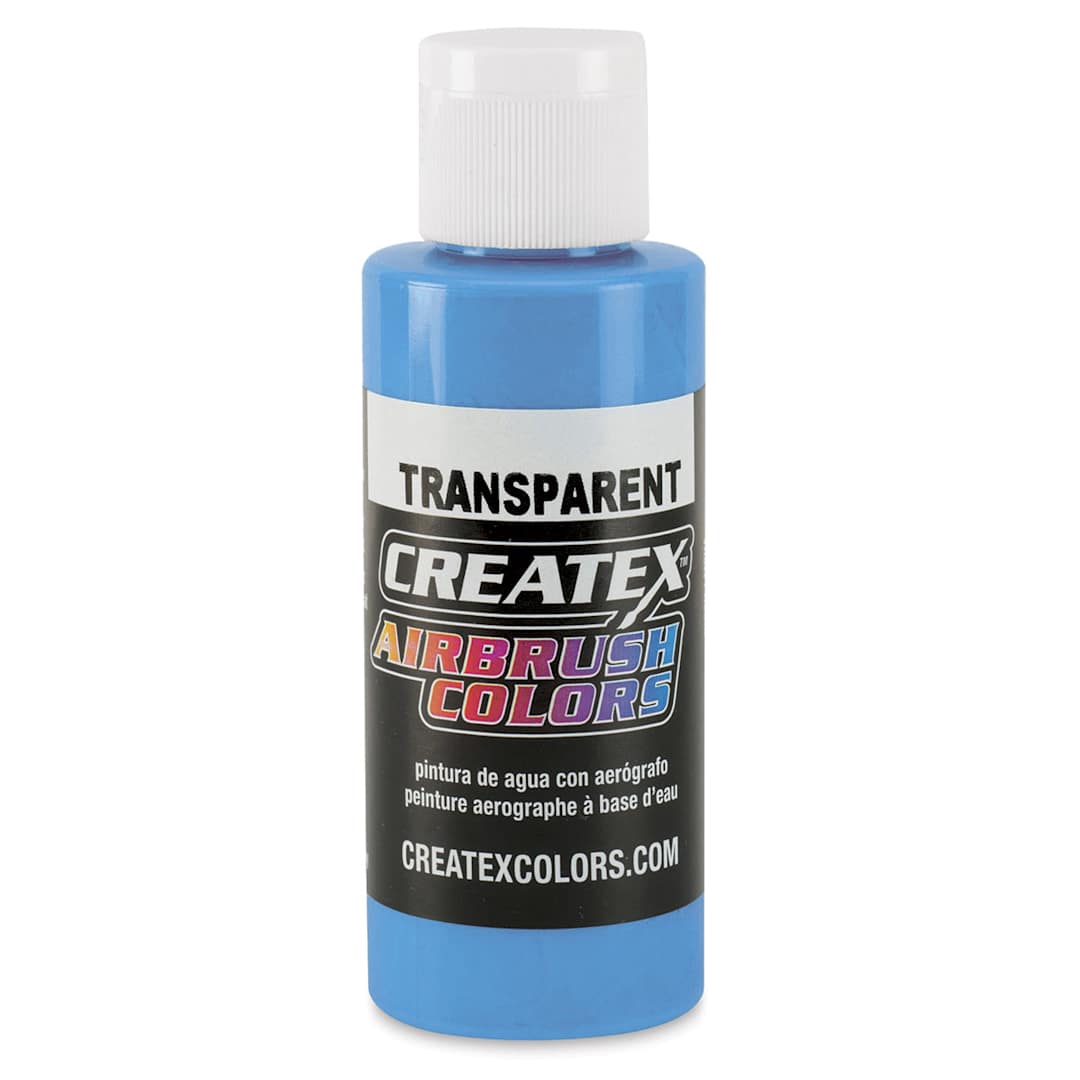 Open in modal - Createx Airbrush Color - 2 oz, Transparent Maui Blue