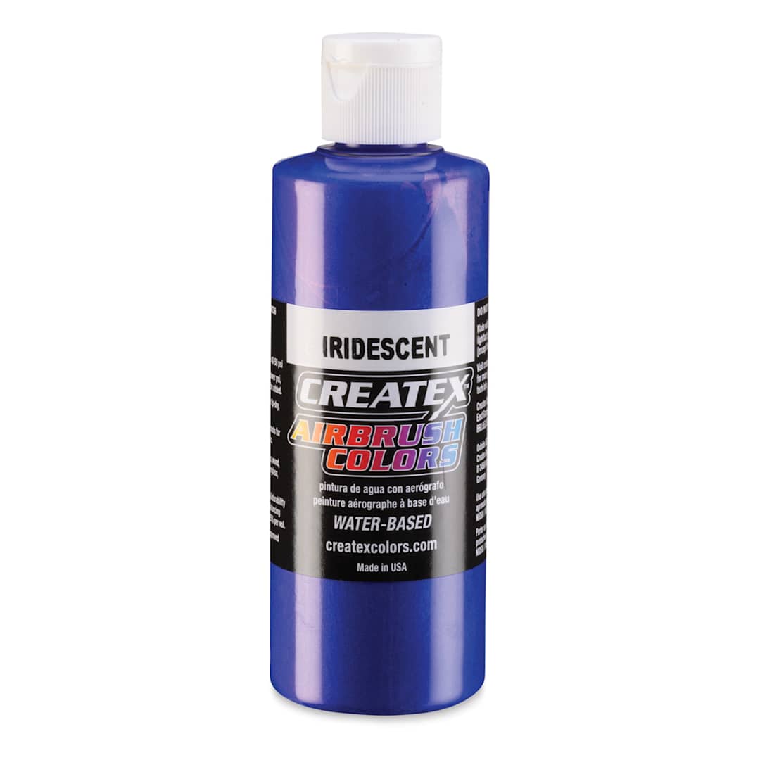 Open in modal - Createx Airbrush Color - 4 oz, Iridescent Electric Blue