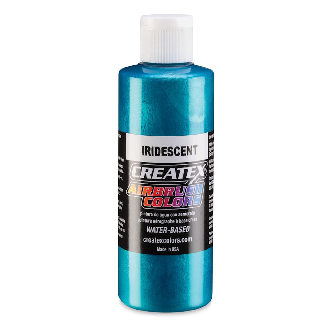 Open in modal - Createx Airbrush Color - 4 oz, Iridescent Turquoise