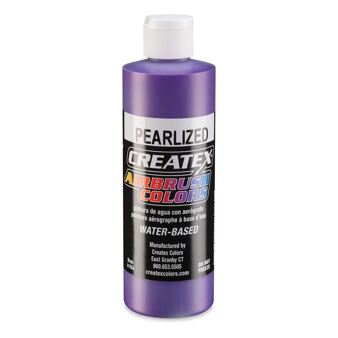 Open in modal - Createx Airbrush Color - 8 oz, Pearl Plum