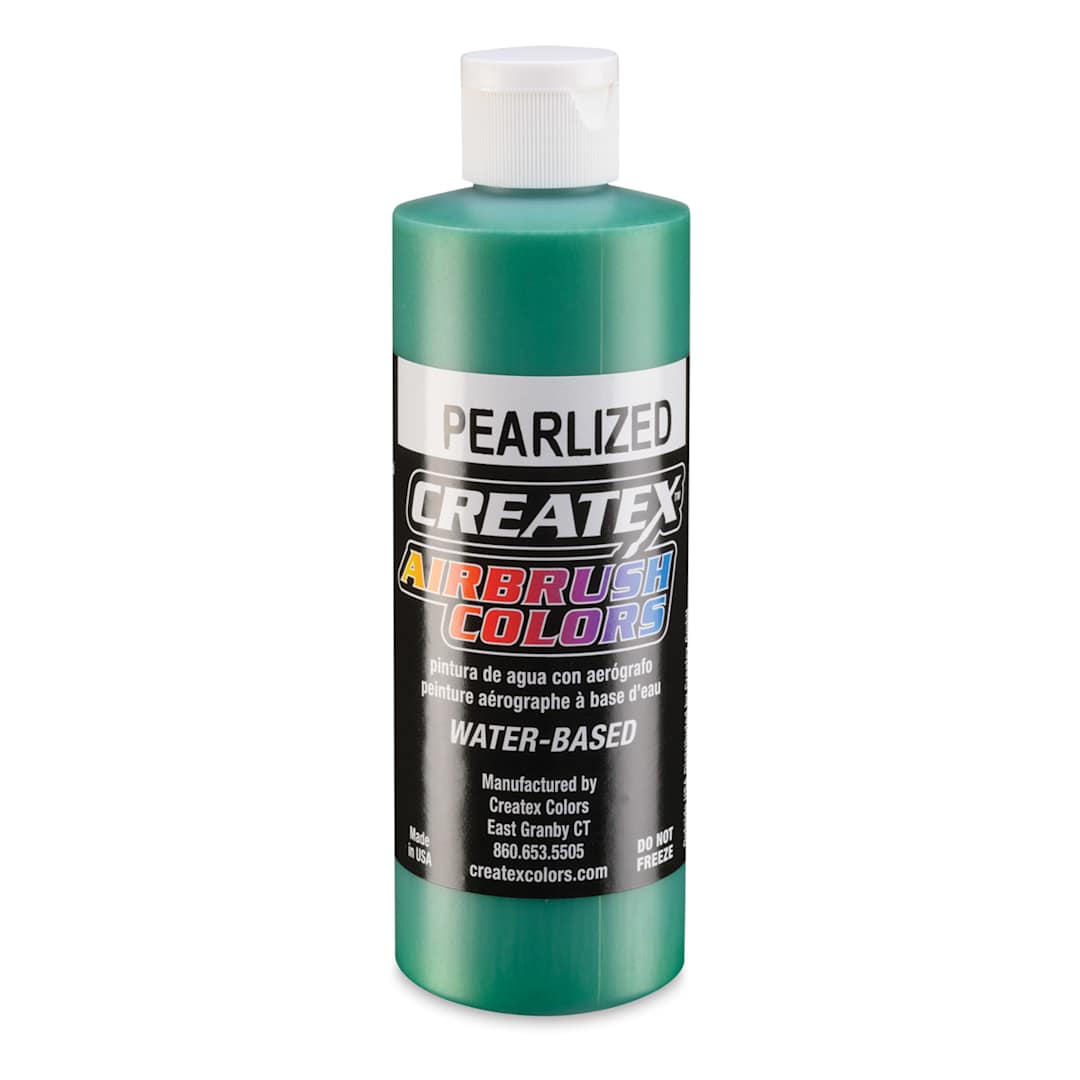 Open in modal - Createx Airbrush Color - 8 oz, Pearl Green