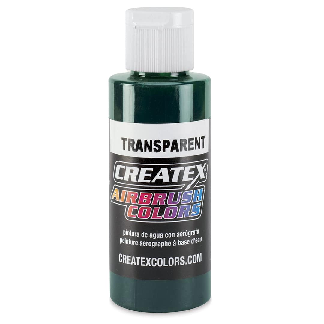 Open in modal - Createx Airbrush Color - 2 oz, Transparent Forest Green