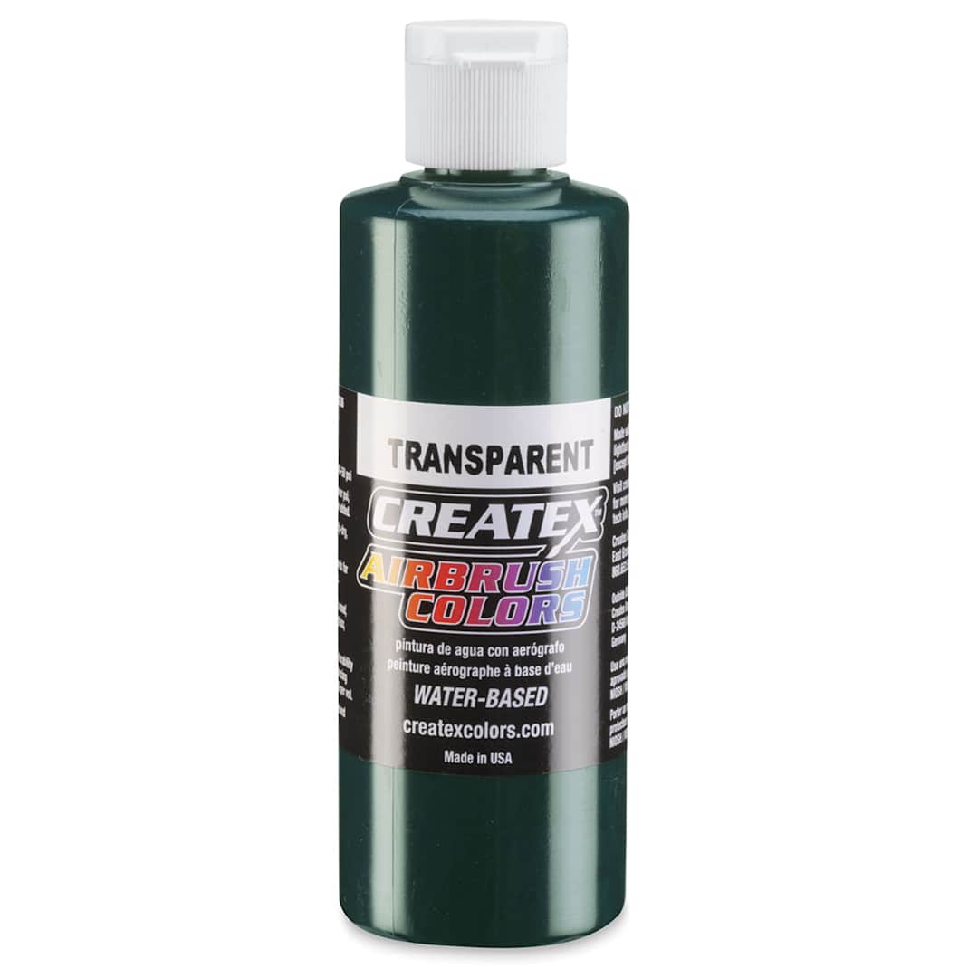 Open in modal - Createx Airbrush Color - 4 oz, Transparent Forest Green