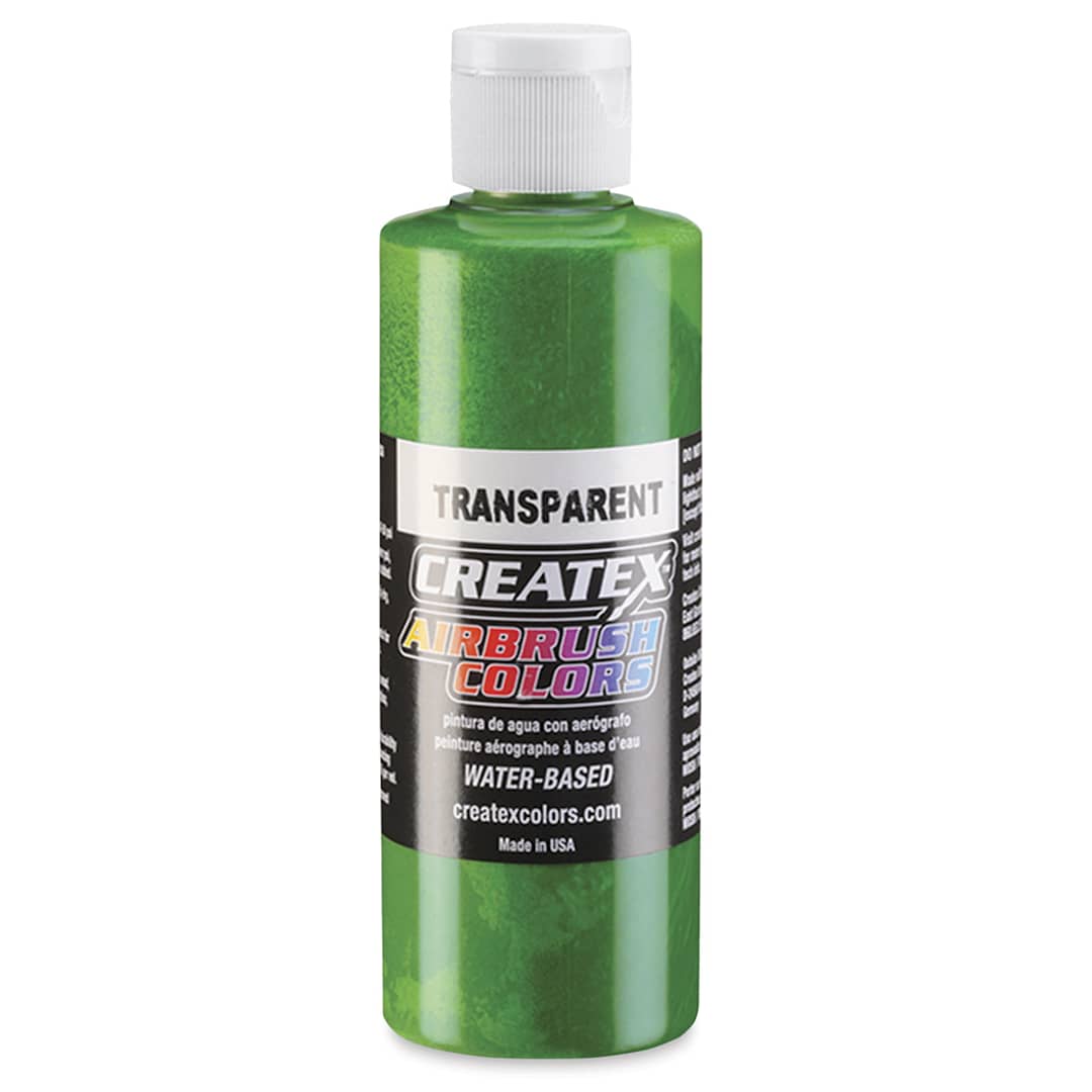 Open in modal - Createx Airbrush Color - 4 oz, Transparent Tropical Green