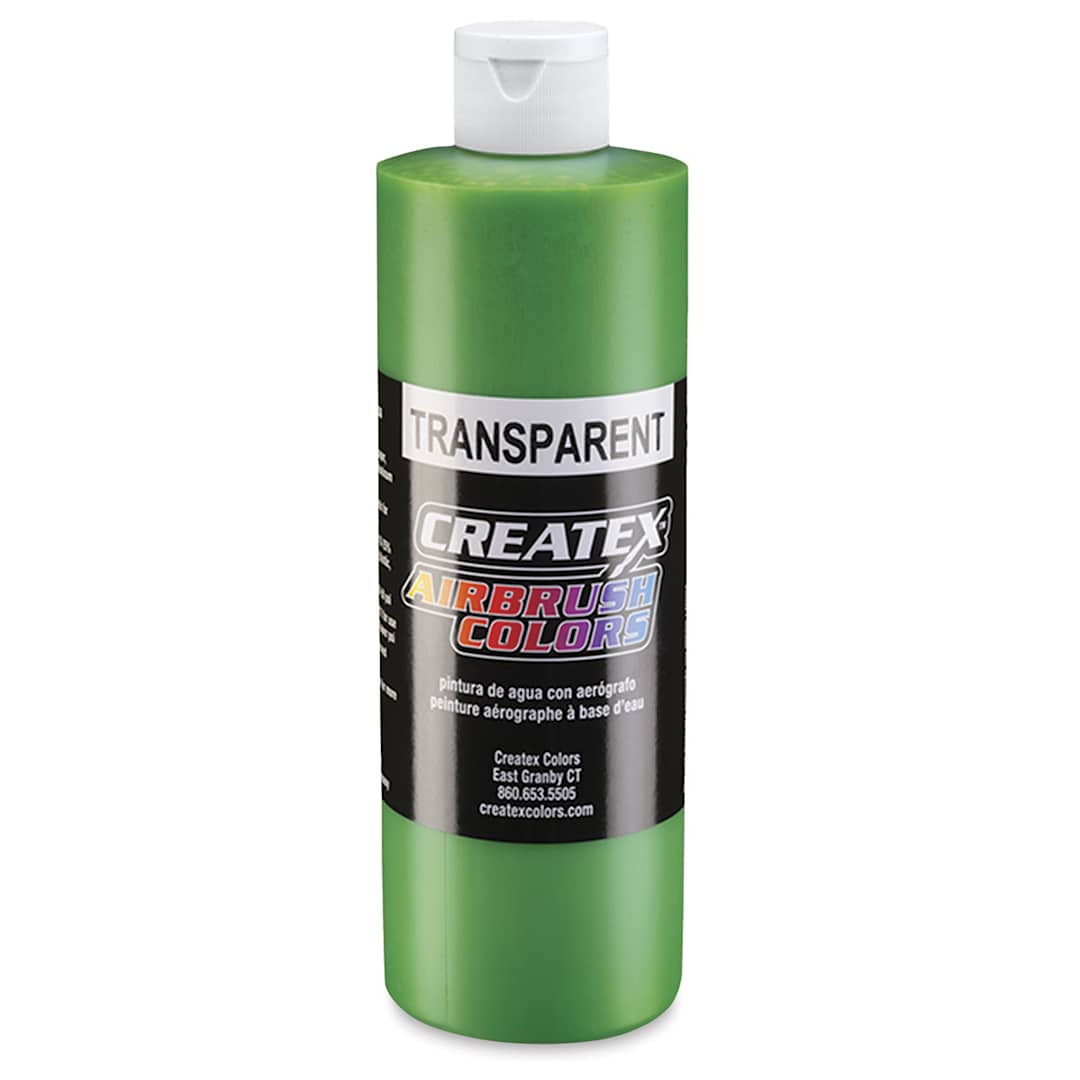 Open in modal - Createx Airbrush Color - 16 oz, Transparent Tropical Green