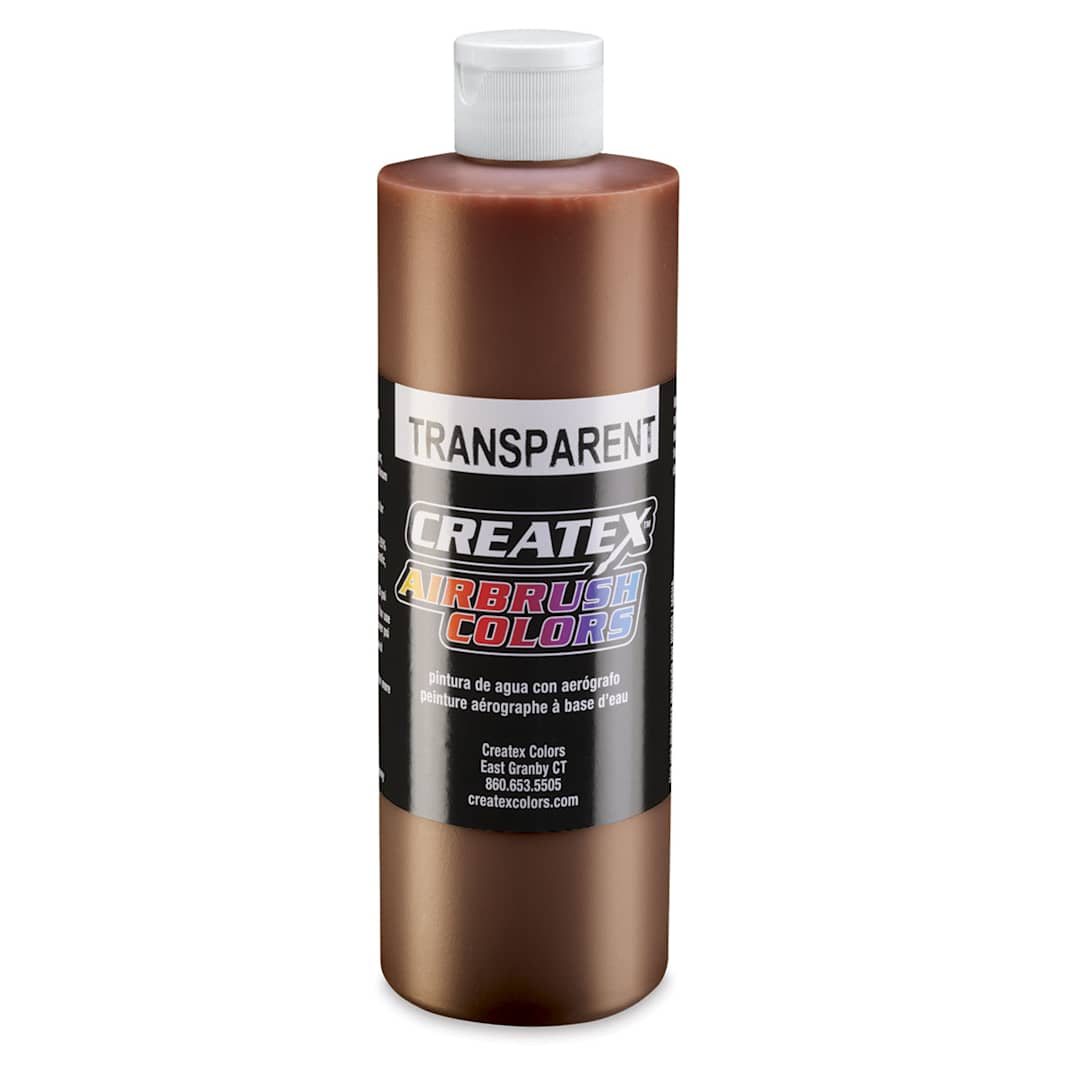 Open in modal - Createx Airbrush Color - 16 oz, Transparent Light Brown