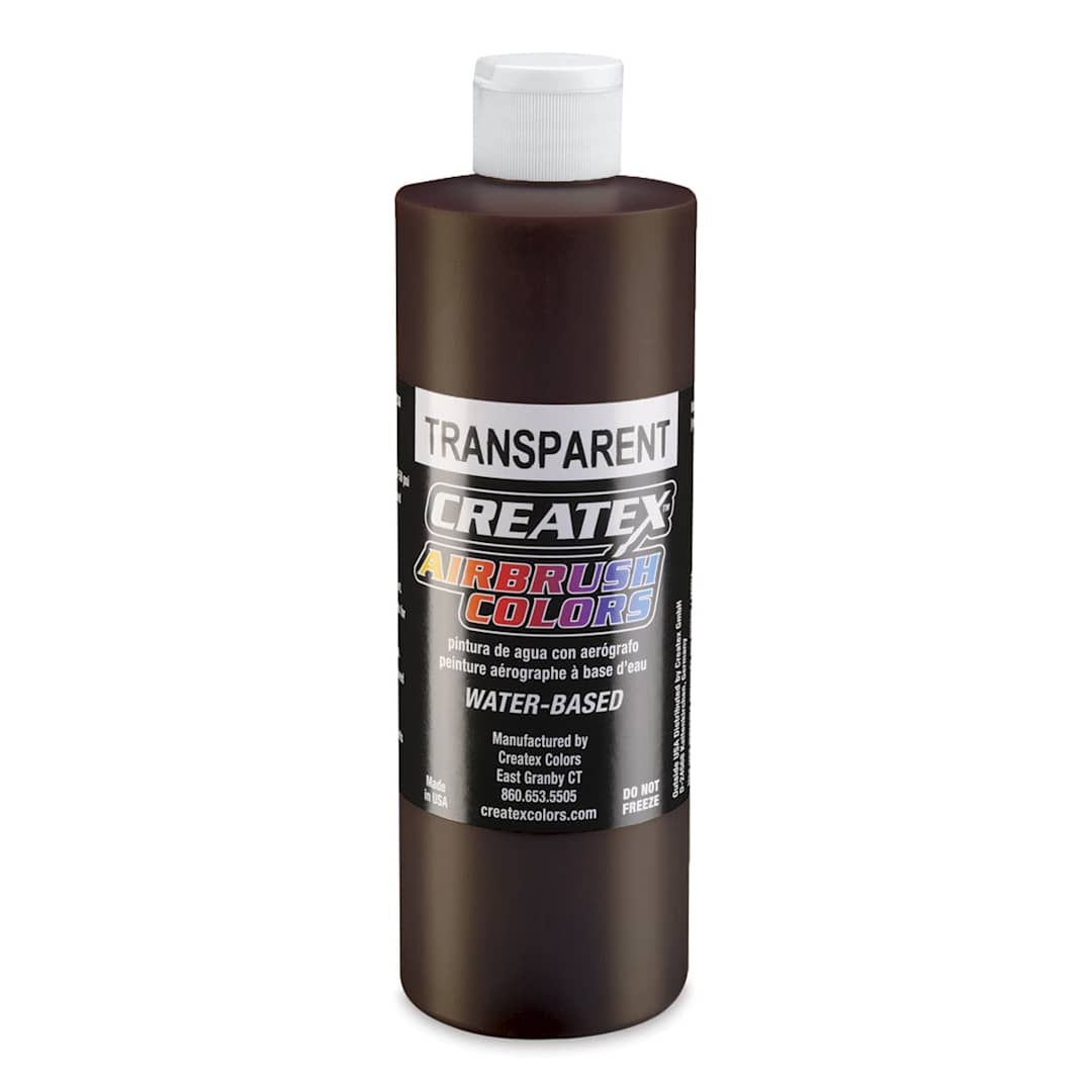 Open in modal - Createx Airbrush Color - 16 oz, Transparent Dark Brown