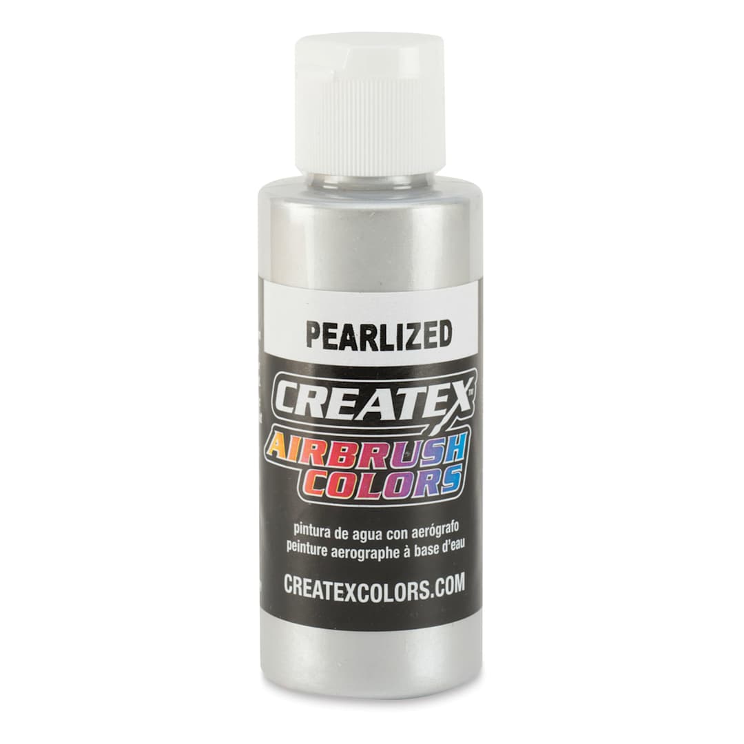 Open in modal - Createx Airbrush Color - 2 oz, Pearl Silver