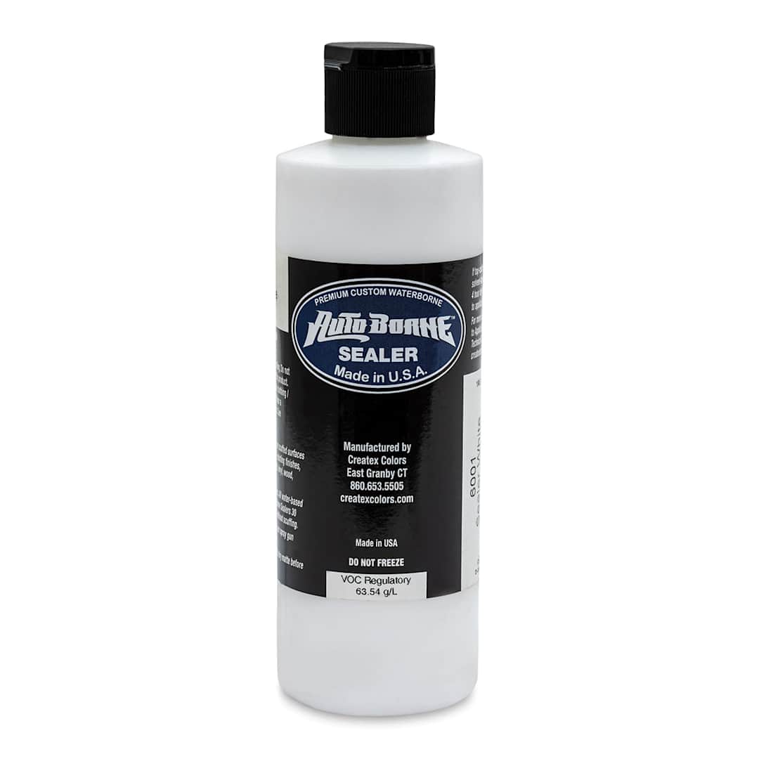 Open in modal - Createx Autoborne Sealer - White, 8 oz