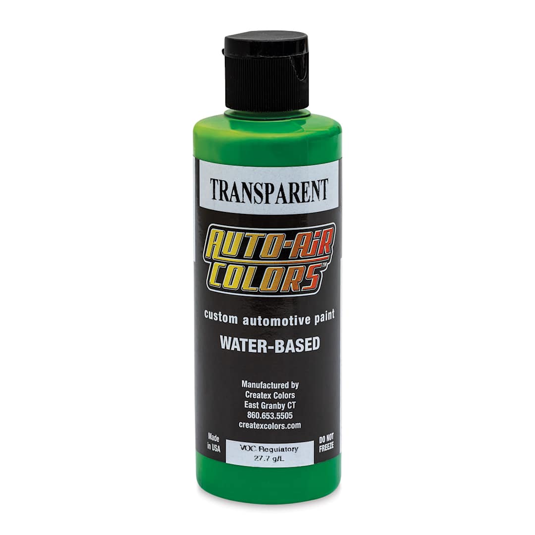 Open in modal - Createx Auto Air Color - 4 oz, Transparent Apple Green