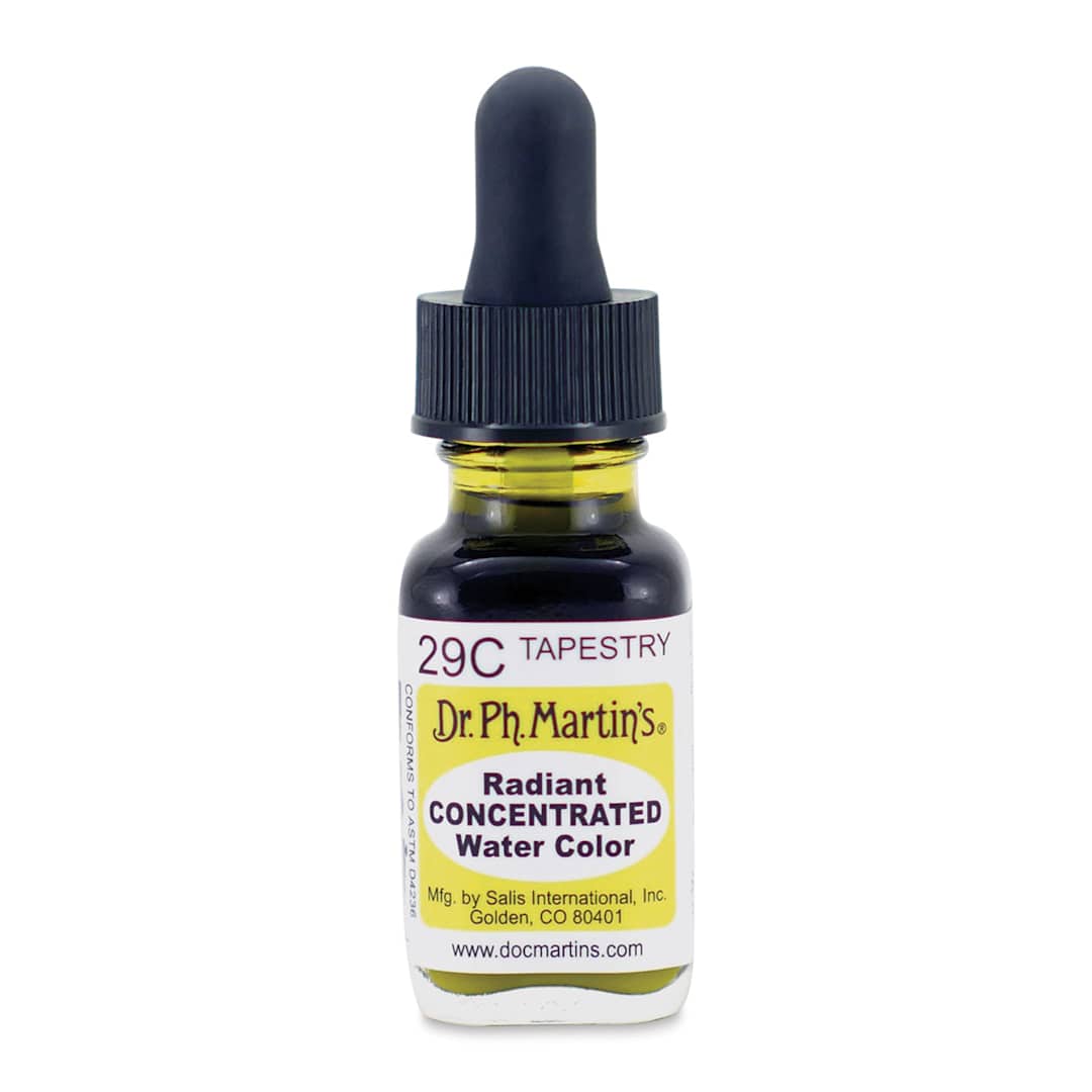 Open in modal - Dr. Ph. Martin's Radiant Concentrated Individual Watercolor - 1/2 oz, Tapestry